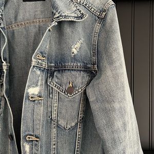 ABLE Merly Long Denim Jacket - M